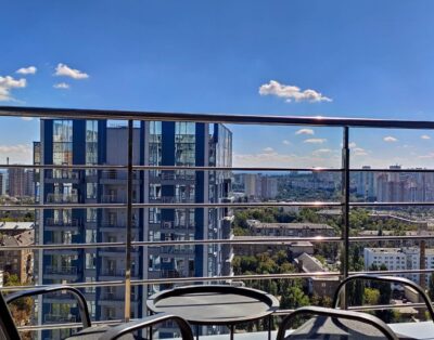 Sunny city view in “Central park”