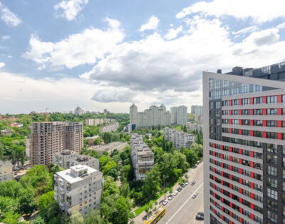 12th floor Kvartet Cozy Apartment city view