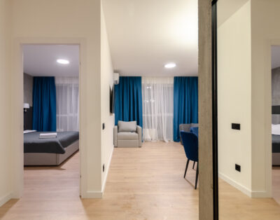 12th floor Kvartet Cozy Apartment city view