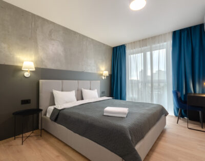 12th floor Kvartet Cozy Apartment city view