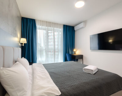 12th floor Kvartet Cozy Apartment city view