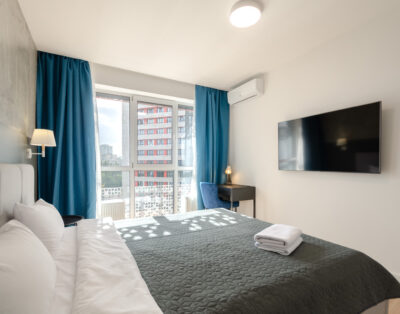 12th floor Kvartet Cozy Apartment city view