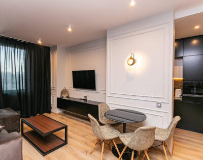 Stylish apartment on the 17th floor in residential complex New York