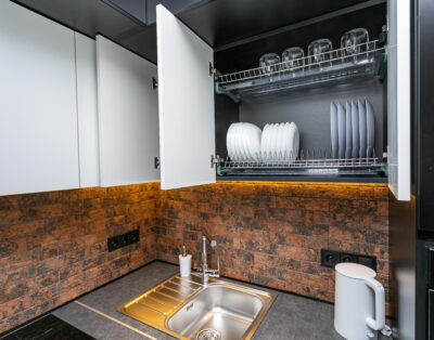 Stylish apartment on the 17th floor in residential complex New York
