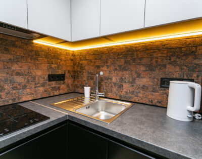 Stylish apartment on the 17th floor in residential complex New York