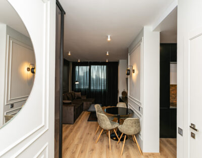 Stylish apartment on the 17th floor in residential complex New York