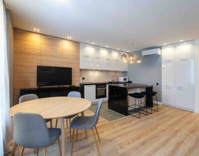 Modern apartment in residential complex ‘New York’ on the 19th floor