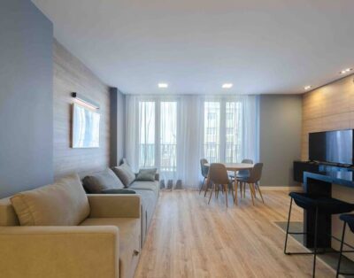 Modern apartment in residential complex ‘New York’ on the 17th floor