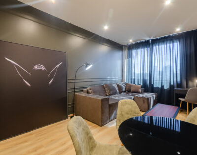 Stylish apartment on the 17th floor in residential complex New York