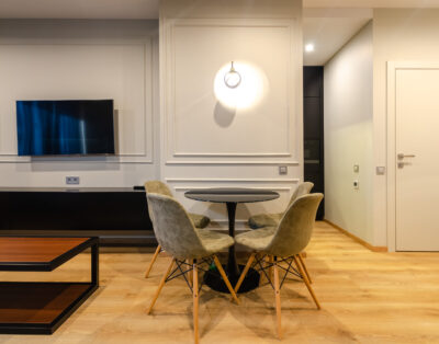 Stylish apartment on the 17th floor in residential complex New York