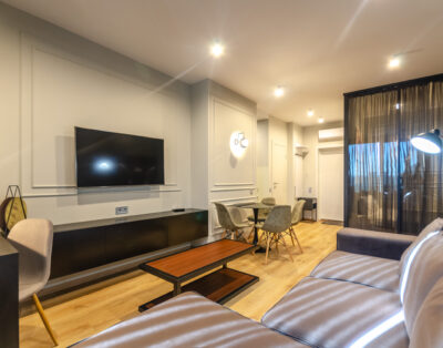 Stylish apartment on the 17th floor in residential complex New York