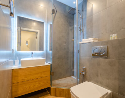 Stylish apartment on the 17th floor in residential complex New York