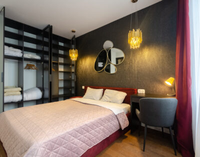 Stylish apartment on the 9th floor in New York Concept House