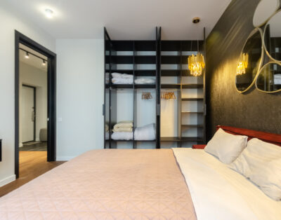 Stylish apartment on the 9th floor in New York Concept House