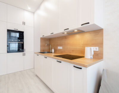 New white apartment on the 4th floor in RC “Yaroslaviv Grad”