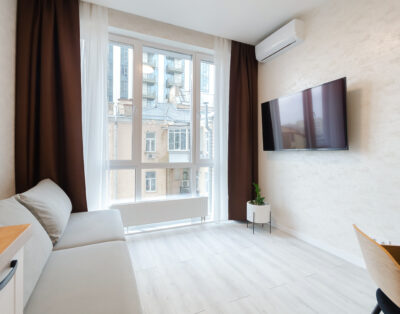 New white apartment on the 4th floor in RC “Yaroslaviv Grad”